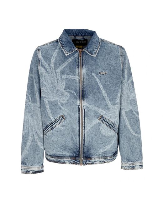 Iuter Blue Denim Jackets for men