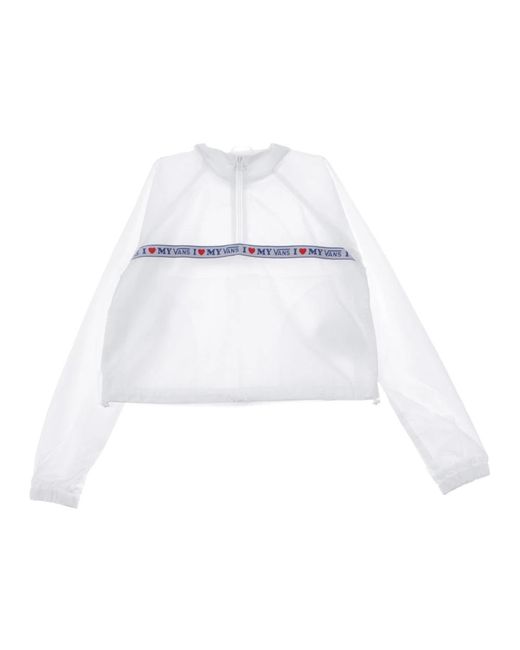 Light Jackets Vans de color White