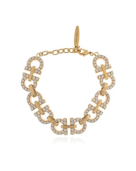 Bracelets Ferragamo en coloris Metallic