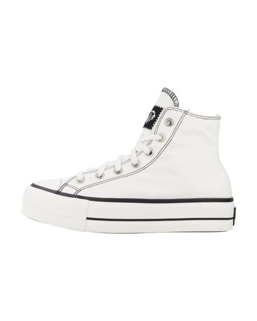 Converse White Hohe mode sneakers