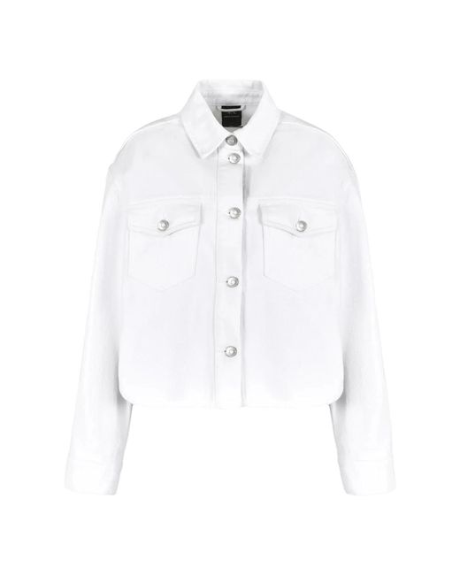 Jackets > denim jackets Armani Exchange en coloris White