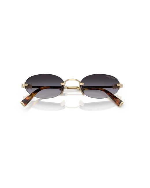 Miu Miu Metallic Sunglasses