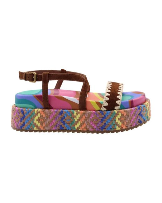 Kurt Geiger Blue Sway Sandalen