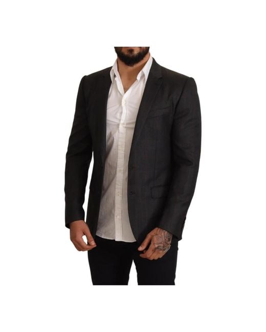 Dolce & Gabbana Jassen in het Black voor heren