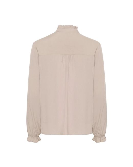 Cream Overhemden ,Shirts in het Natural