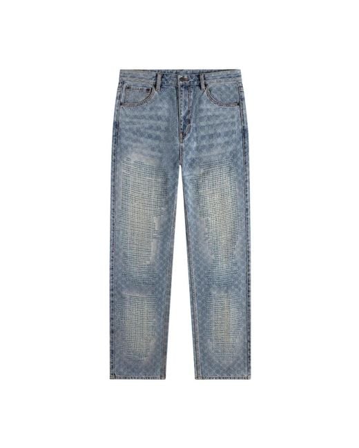 Daily Paper Destroyed Amba Jeans in Blue für Herren
