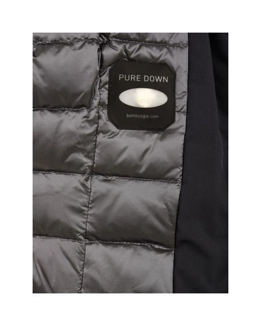 Bomboogie Jassen ,Grijs ,Winterjas Voor in het Black