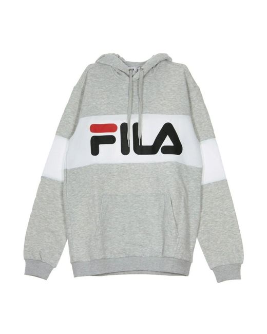 Fila Blockierte kapuzenpullover hellgrau in Gray für Herren