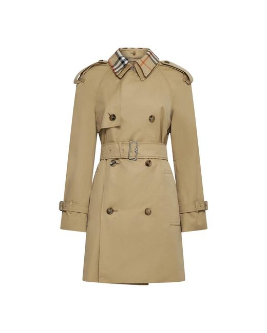 Trench Coats di Burberry in Natural