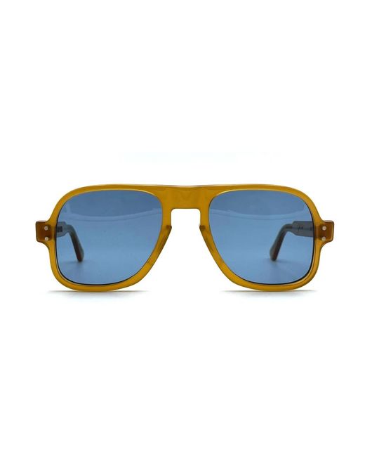 JULIUS TART Blue Sunglasses for men