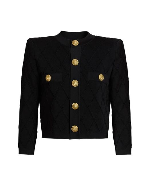 Cardigans Balmain de color Black