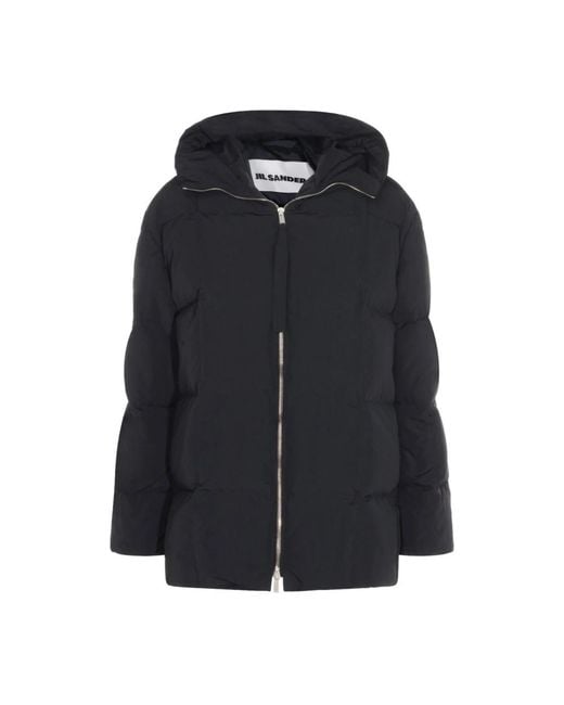 Jil Sander Black Winter Jackets