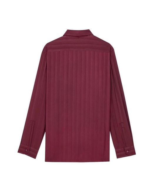Saint Laurent Purple Blouses
