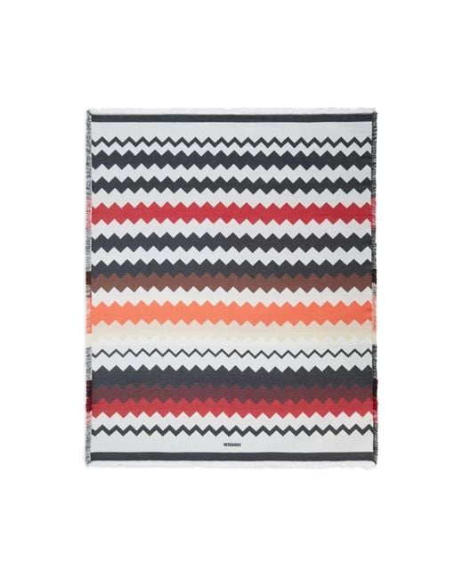 Missoni Red Winter Scarves for men