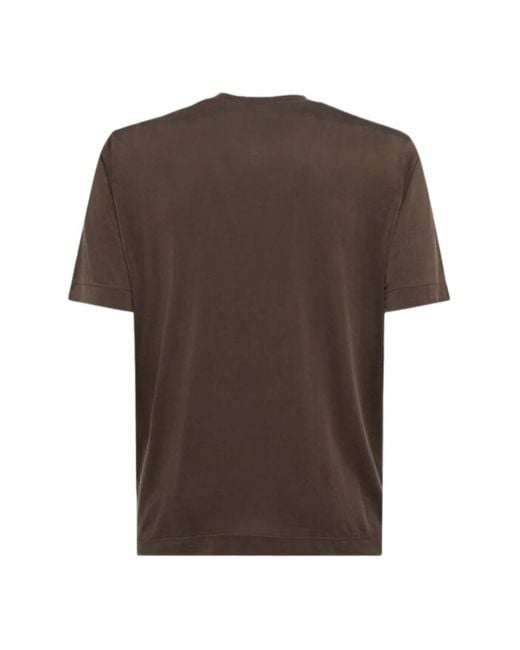 Daniele Fiesoli Brown T-Shirts for men