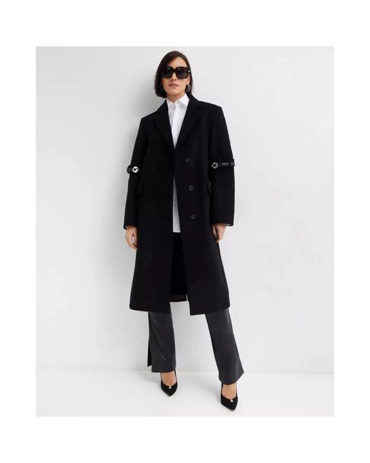Coperni Single-Breasted Coats in het Black