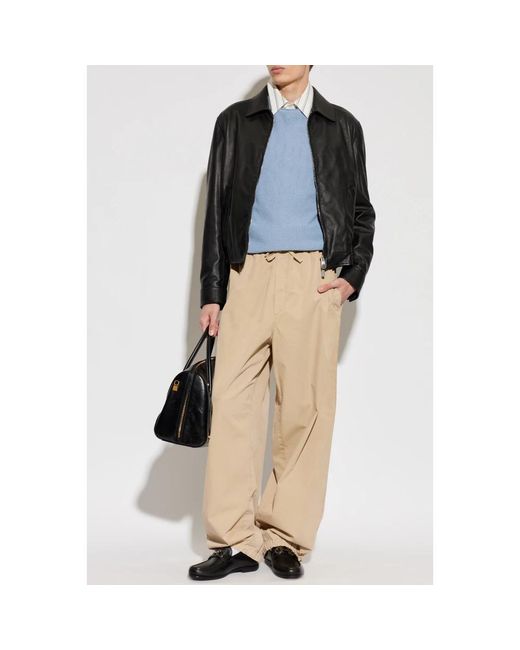 Ferragamo Rundhalspullover in Blue für Herren