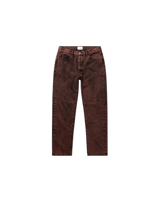 Straight Jeans Aries de hombre de color Brown