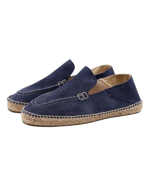 Manebí Blue Loafers for men