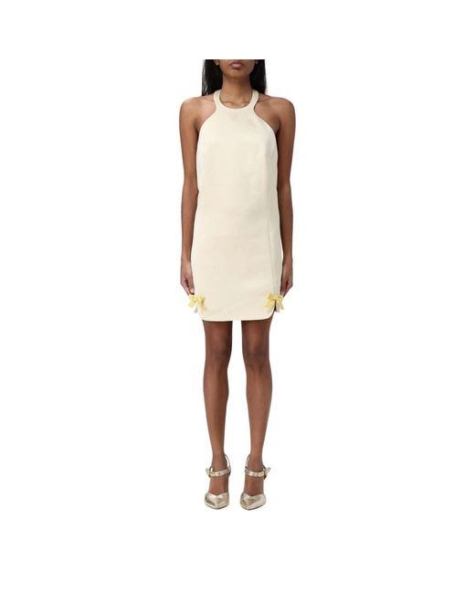 Short Dresses Elisabetta Franchi de color Natural