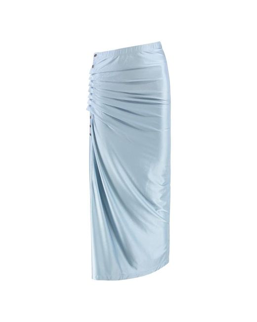 Rabanne Blue Maxi Skirts