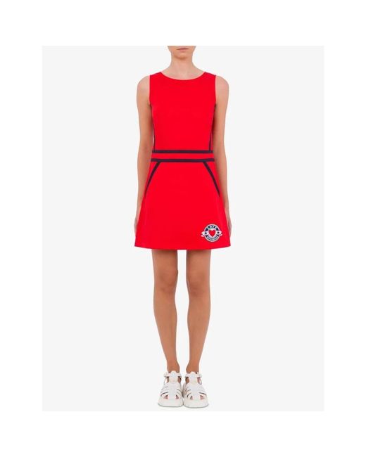 Love Moschino Red Short Dresses