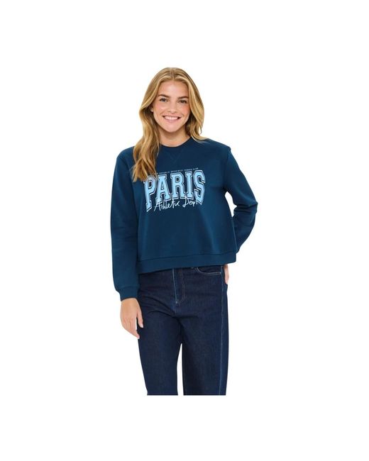 Sweatshirts Saint Tropez de color Blue