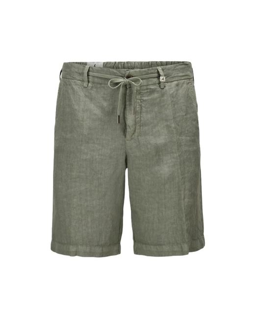 Myths Green Casual Shorts for men