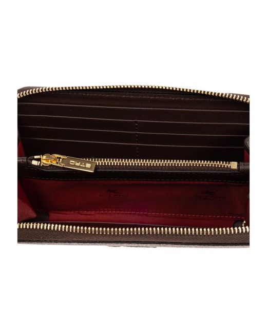 Wallets & Cardholders di Etro in Brown