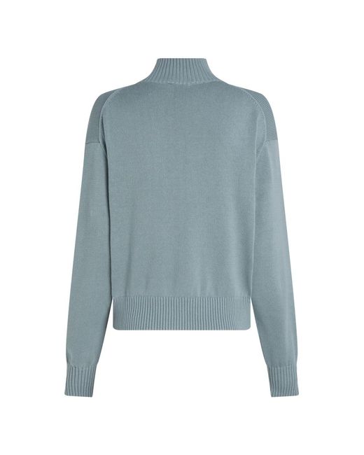 Calvin Klein Blue Turtlenecks
