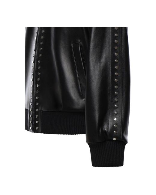 Loewe Black Bomber Jackets for men