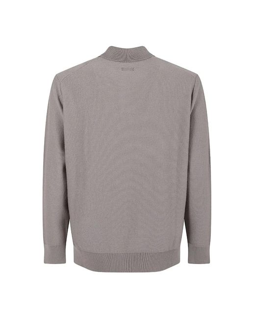 Drumohr Gray Round-Neck Knitwear for men