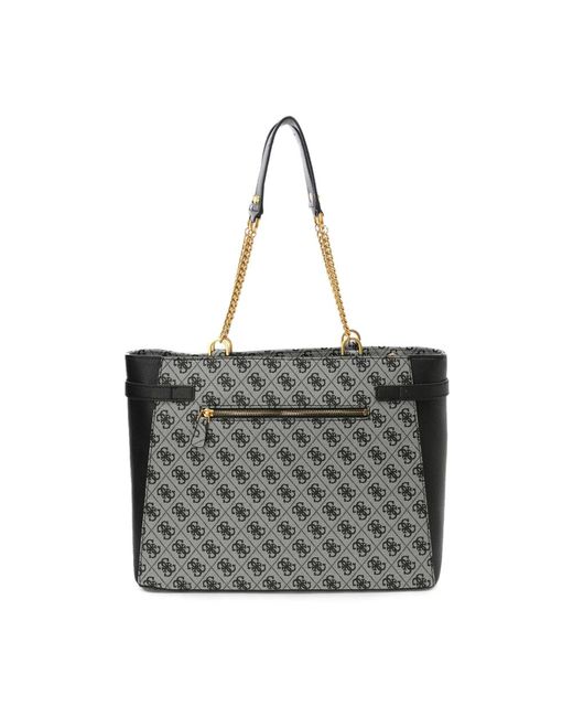 Guess Gray Shopping Bags
