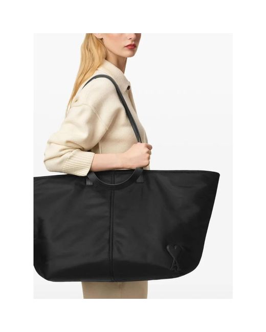 Tote Bags di AMI in Black