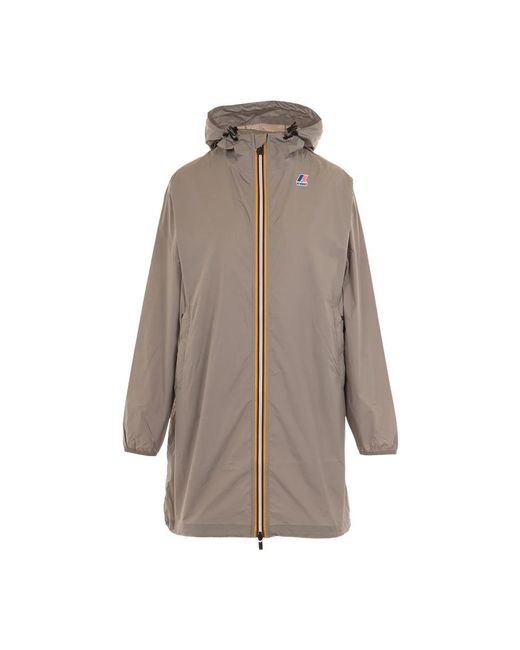 K-Way Brown Parkas