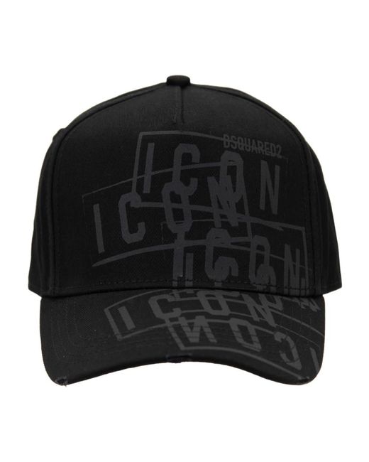 Caps di DSquared² in Black
