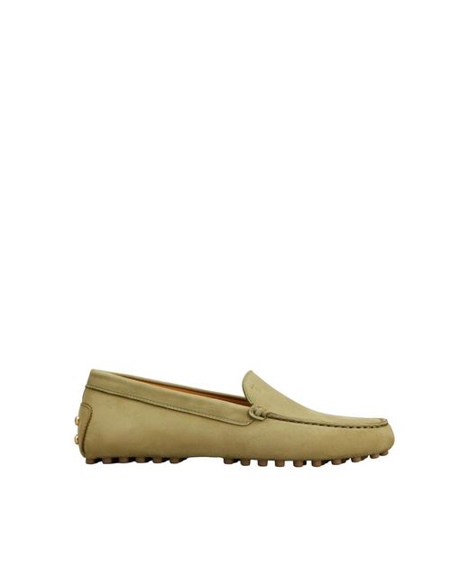 Tod's Green Loafers