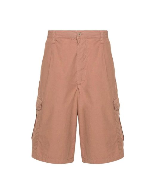 Emporio Armani Brown Casual Shorts for men