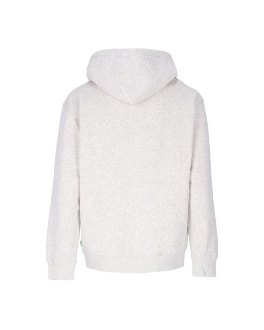 Huf White Zip-Throughs for men