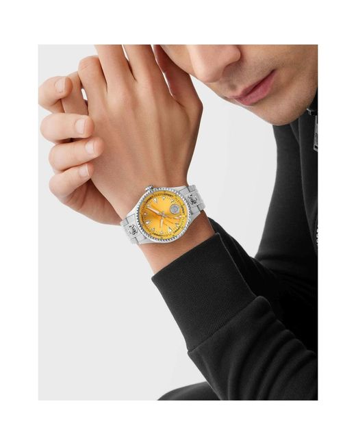 Philipp Plein Metallic Watches for men