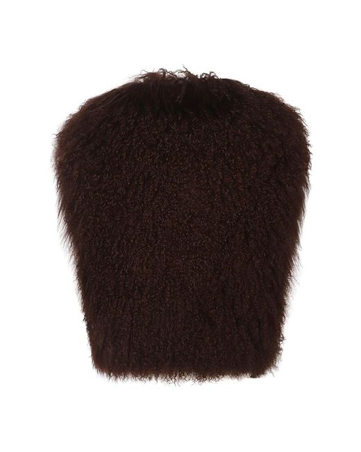 Blancha Black Mongolia Vest