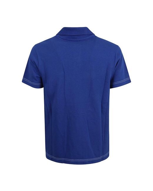 Burberry Blue Polo Shirts for men