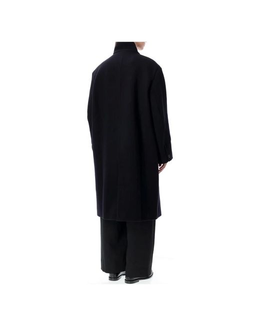 Studio Nicholson Black Single-Breasted Coats