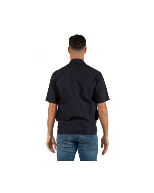 C P Company Hemd stilvolles design in Black für Herren