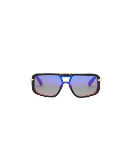 Philipp Plein Blue Sunglasses