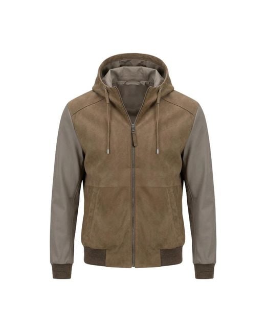 The Jack Leathers Green Light Jackets for men