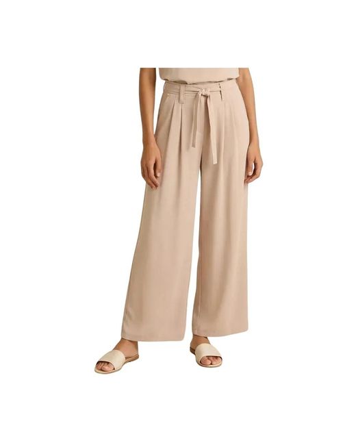 Amélie & Amélie Natural Wide Trousers