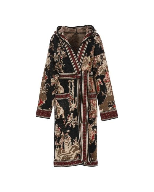 Etro Black Long Knitwear