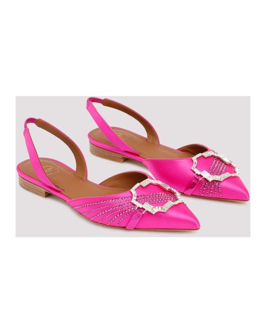 Shoes > flats > ballerinas Malone Souliers en coloris Pink