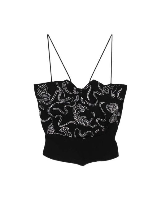IRO Black Sleeveless Tops